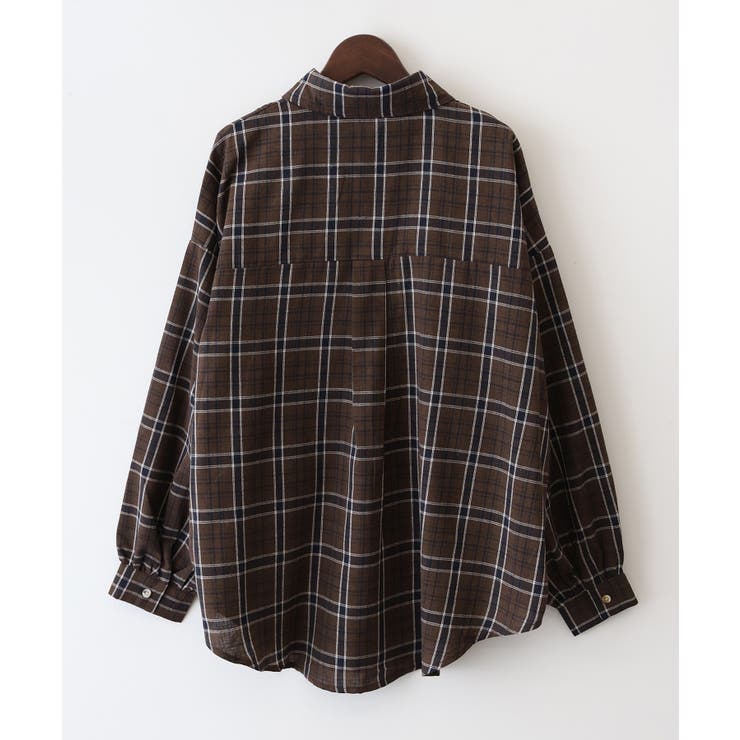 チェックビッグシャツ | SpRay | 詳細画像7 