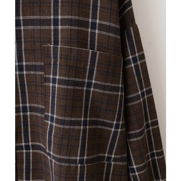 チェックビッグシャツ | SpRay | 詳細画像10 