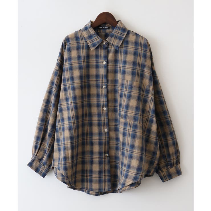 チェックビッグシャツ | SpRay | 詳細画像4 