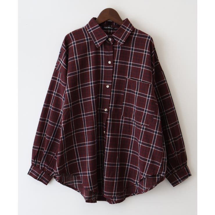 チェックビッグシャツ | SpRay | 詳細画像5 