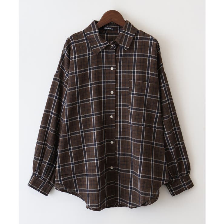 チェックビッグシャツ | SpRay | 詳細画像6 