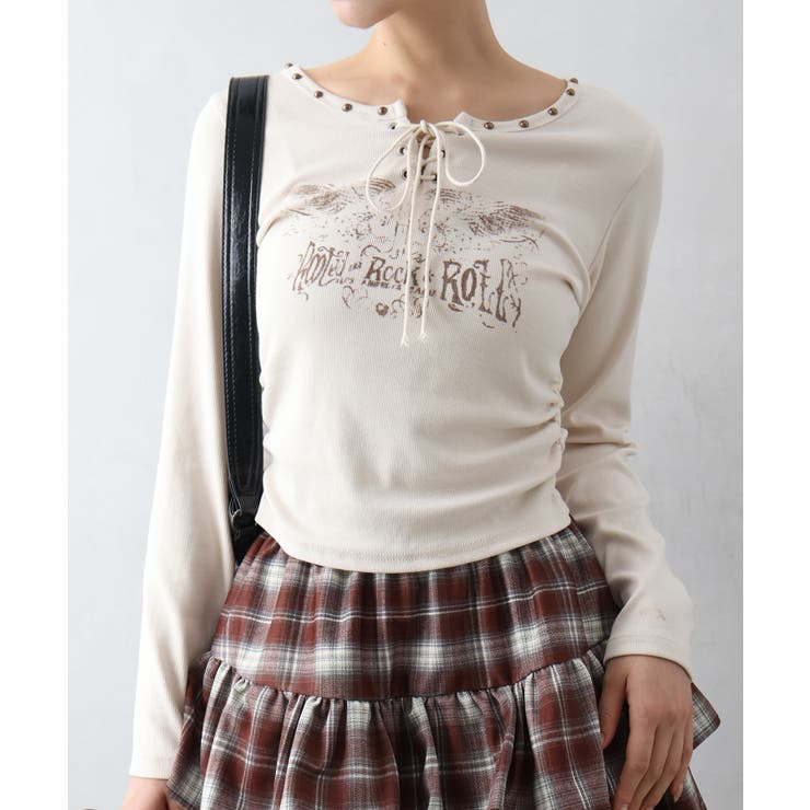 アイボリー | イーグルプリントスピンドルロンT | SpRay