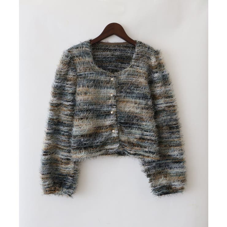 フェザーボーダーカーディガン | SpRay | 詳細画像54 