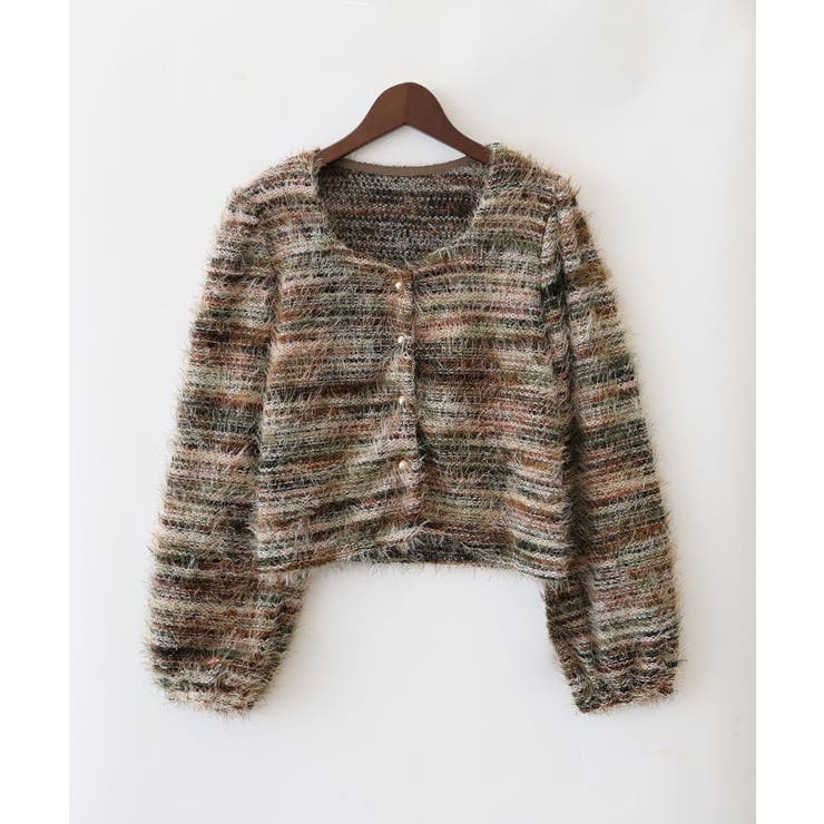 フェザーボーダーカーディガン | SpRay | 詳細画像55 