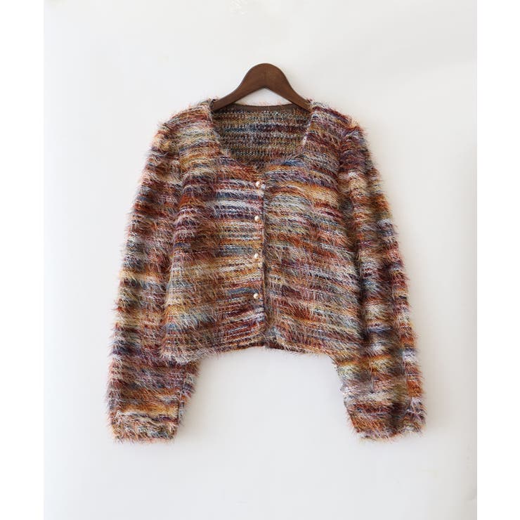 フェザーボーダーカーディガン | SpRay | 詳細画像56 