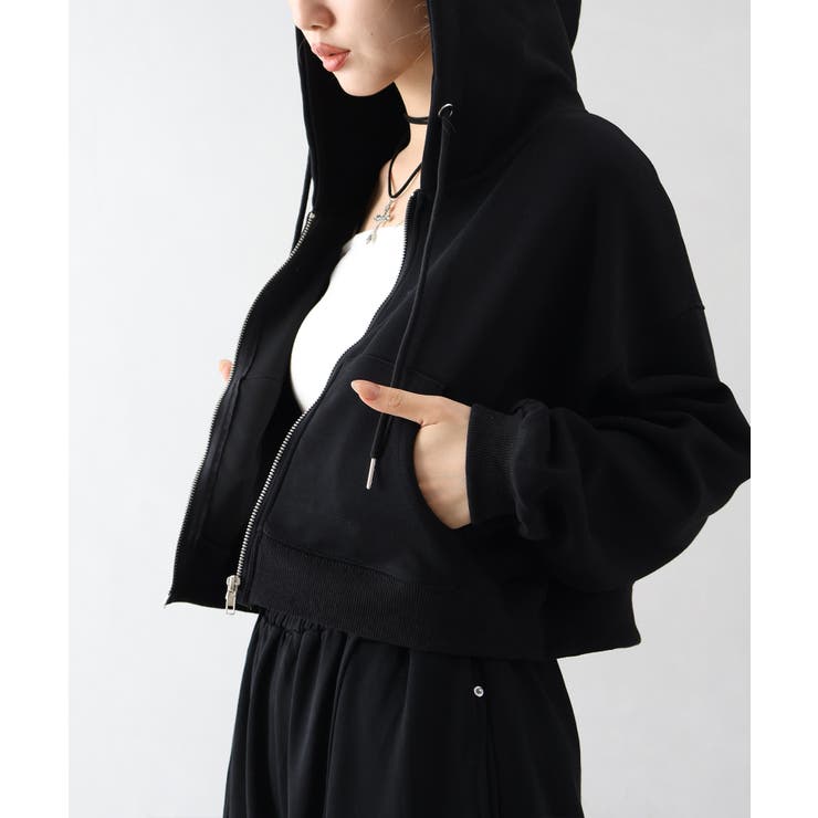 ショートジップパーカー | SpRay | 詳細画像24 