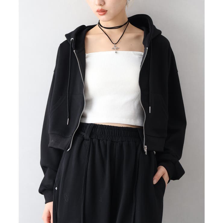 ショートジップパーカー | SpRay | 詳細画像27 