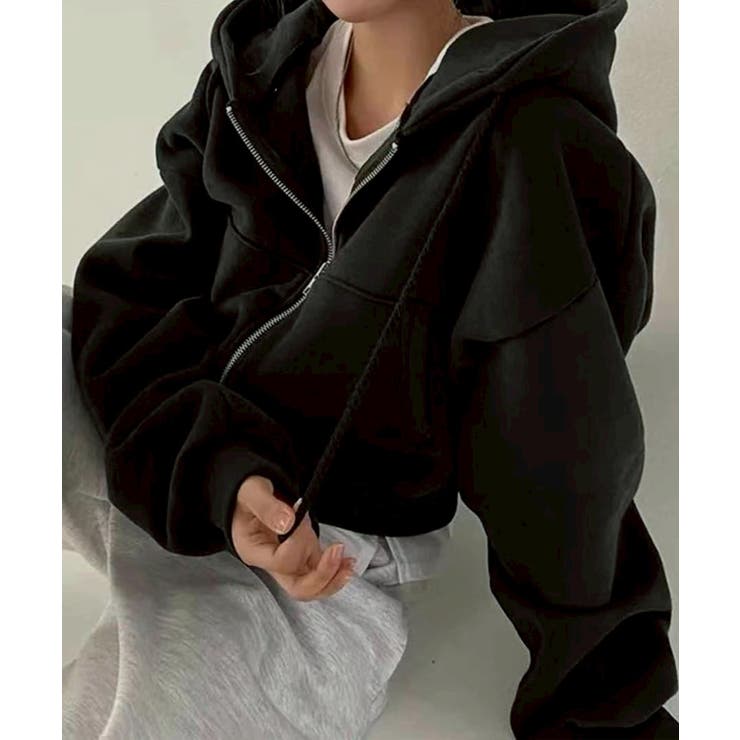 ショートジップパーカー | SpRay | 詳細画像31 