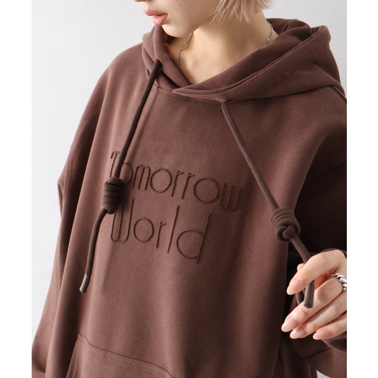 ロゴ刺しゅうビッグパーカー[品番：SPRW0010663]｜SpRay（スプレイ）の