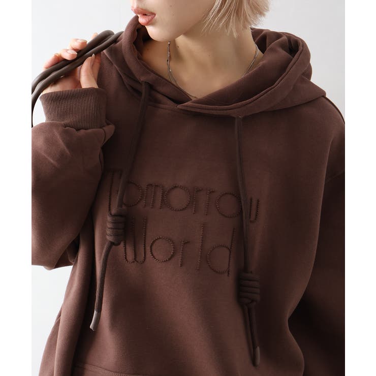 ロゴ刺しゅうビッグパーカー | SpRay | 詳細画像23 