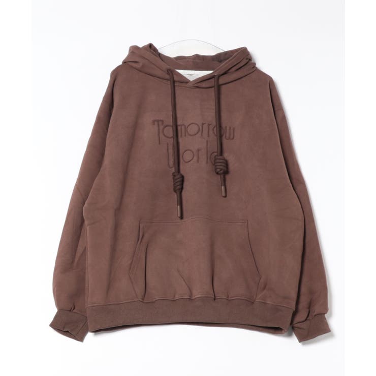 ロゴ刺しゅうビッグパーカー | SpRay | 詳細画像34 