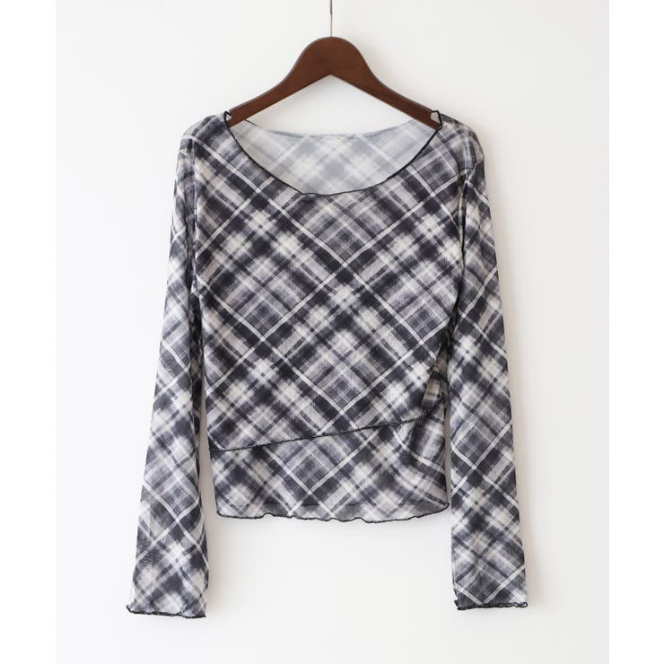 シアー総柄ロンT | SpRay | 詳細画像28 