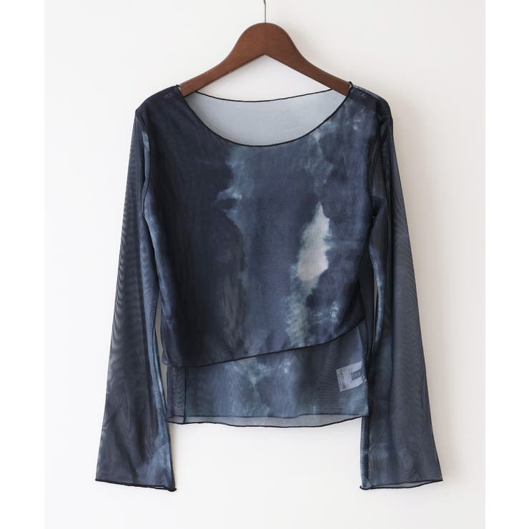 シアー総柄ロンT | SpRay | 詳細画像29 