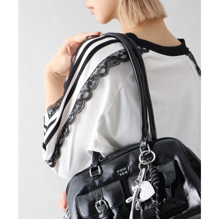 袖レースゲームロンT | SpRay | 詳細画像10 