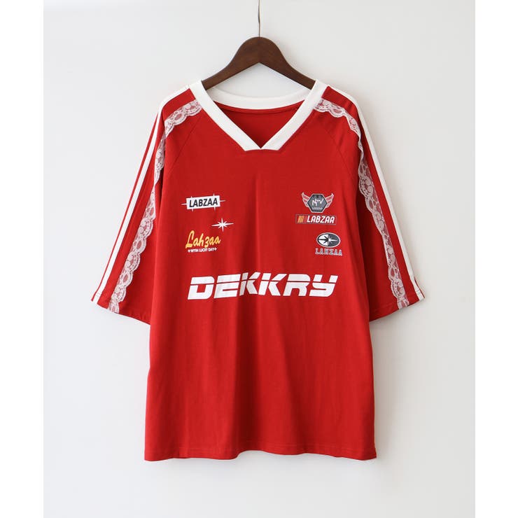 袖レースゲームロンT | SpRay | 詳細画像22 