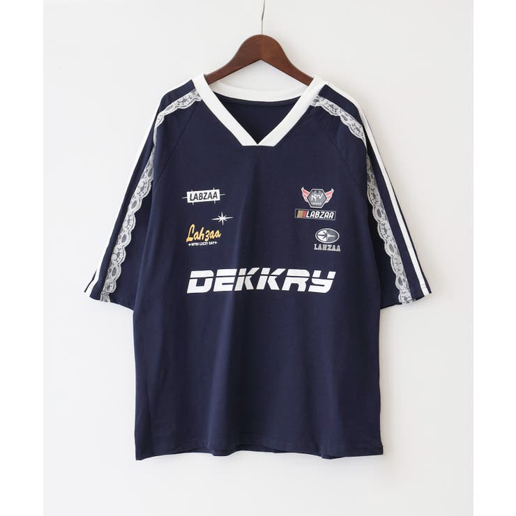 袖レースゲームロンT | SpRay | 詳細画像24 