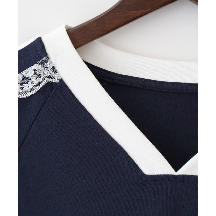 袖レースゲームロンT | SpRay | 詳細画像26 