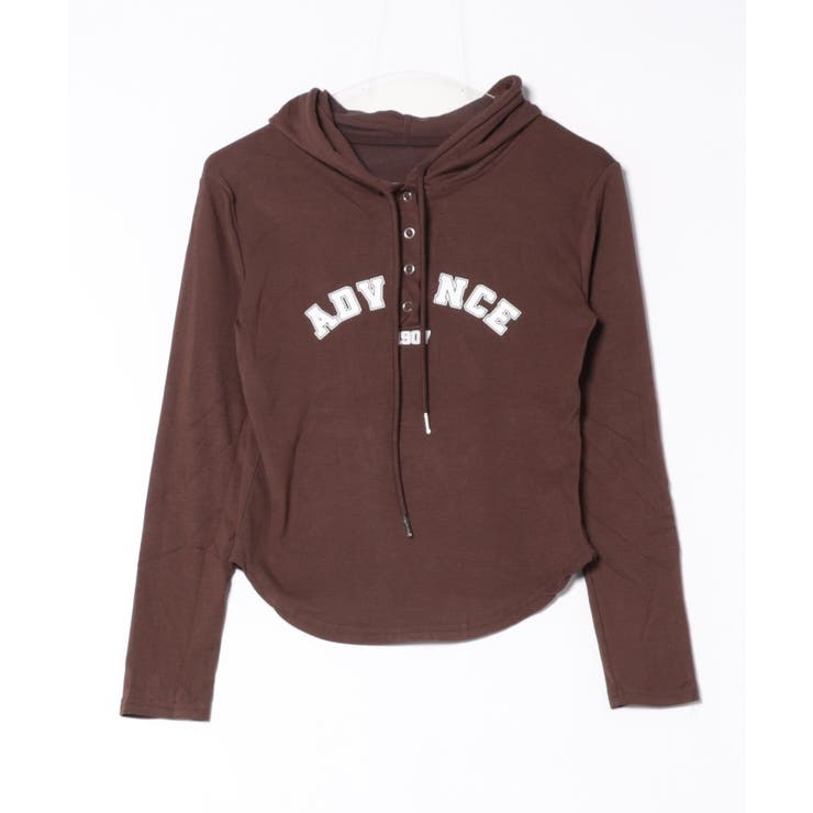 ロゴプリントパーカーT | SpRay | 詳細画像9 