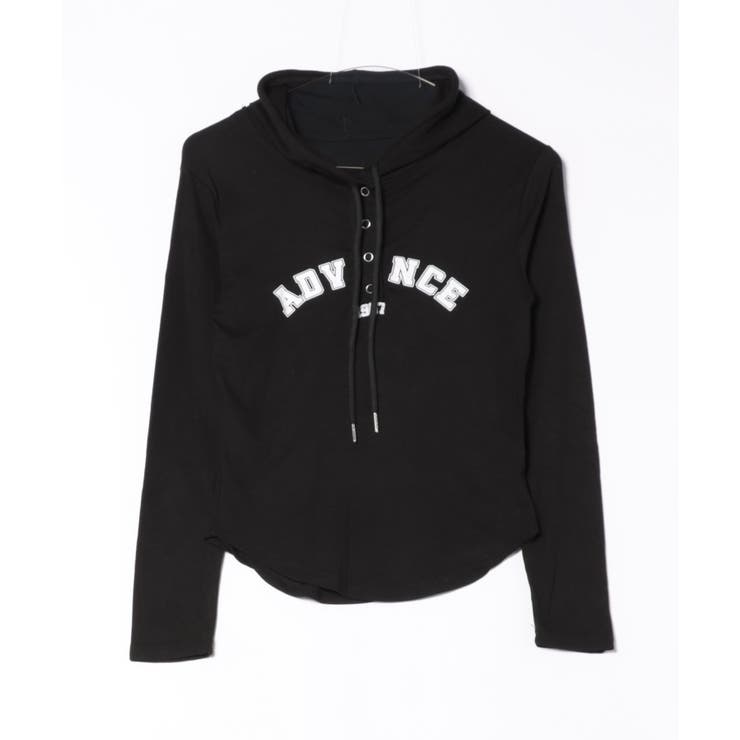 ロゴプリントパーカーT | SpRay | 詳細画像11 