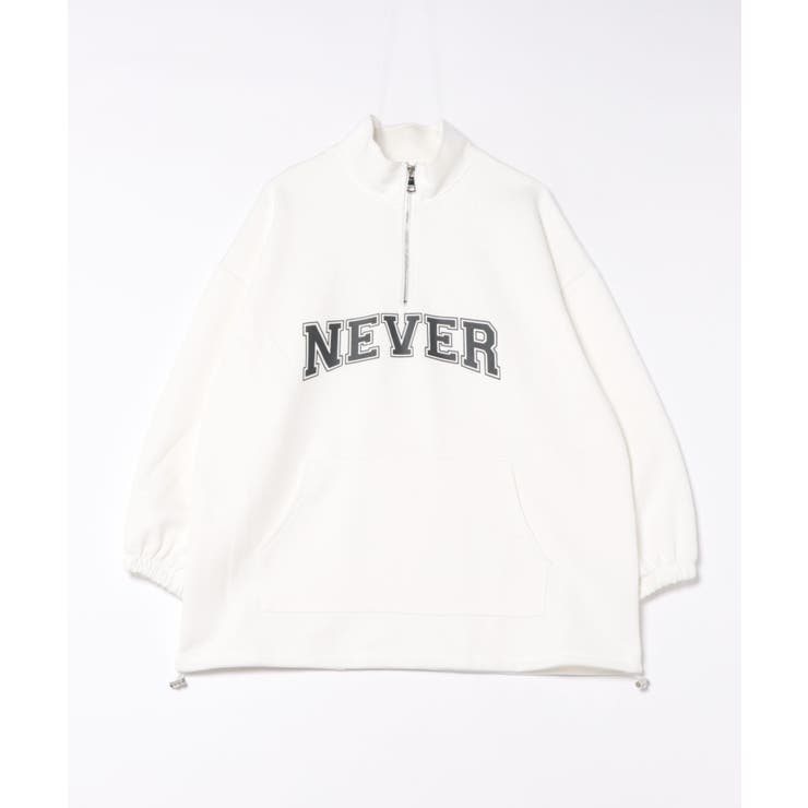 NEVERハーフジップスウェット | SpRay | 詳細画像27 