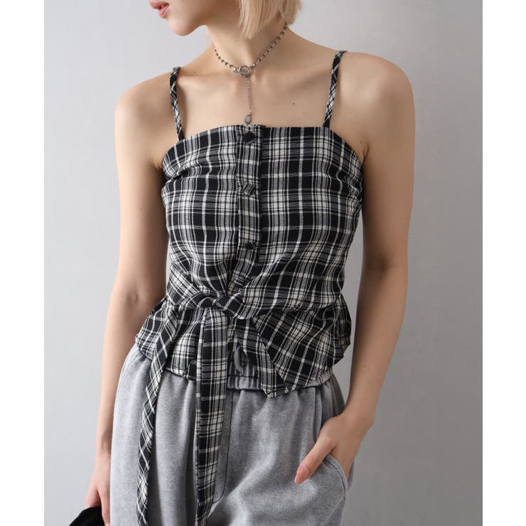 チェックリボン×カーディガンアンサンブル | SpRay | 詳細画像10 