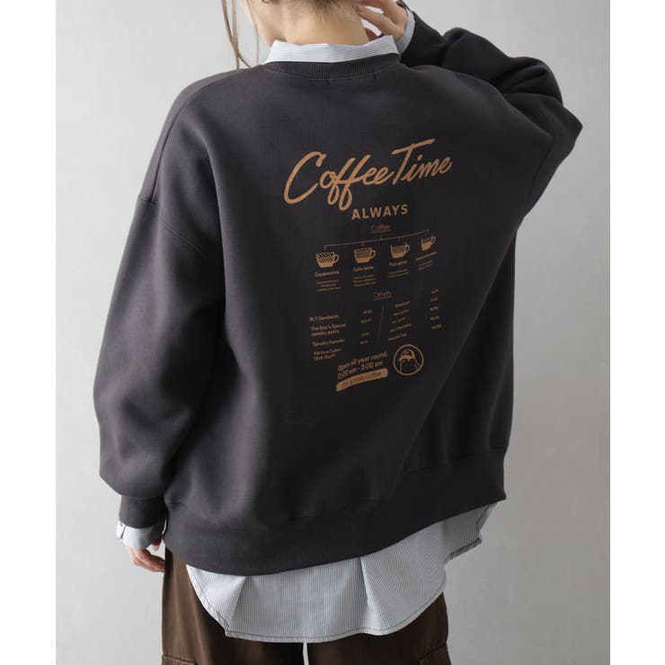 裏起毛カフェおばけスウェット | SpRay | 詳細画像23 