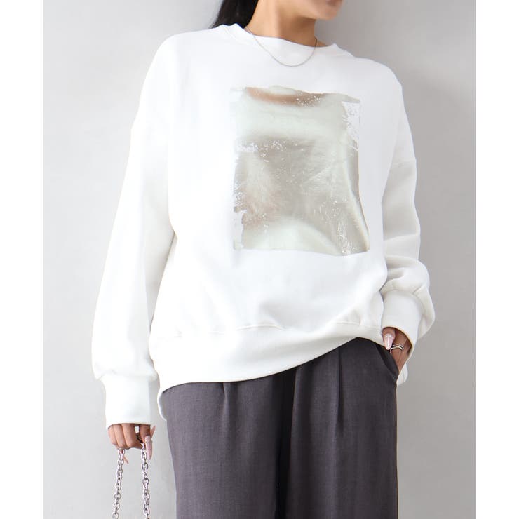 ハクプリントスウェット | SpRay | 詳細画像4 