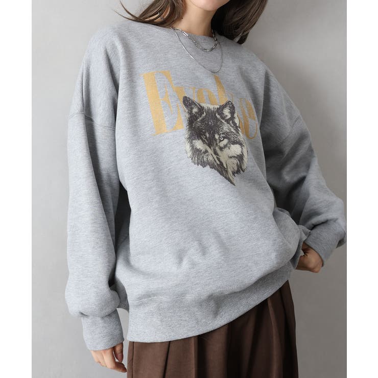 裏起毛WOLFスウェット | SpRay | 詳細画像32 