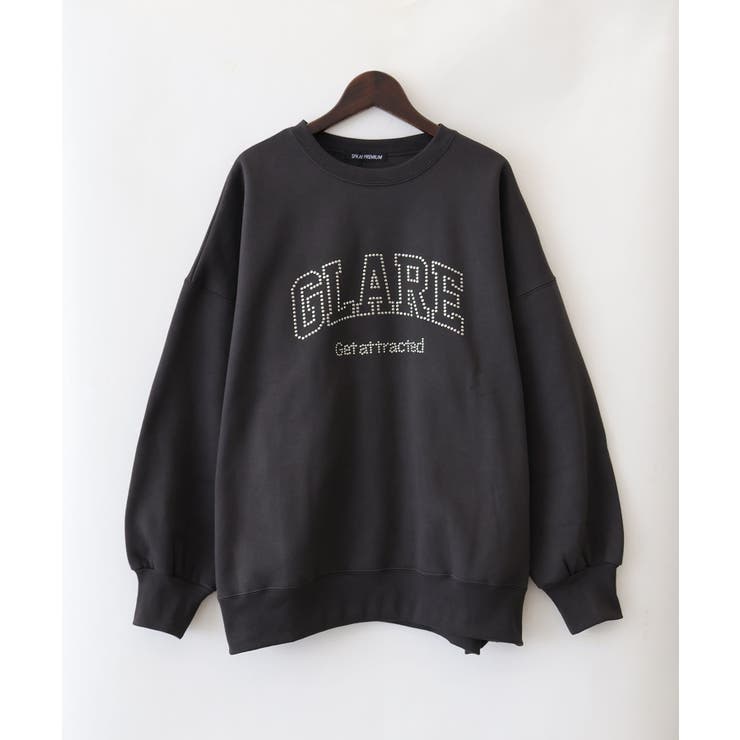 裏起毛スタッズロゴスウェット | SpRay | 詳細画像26 