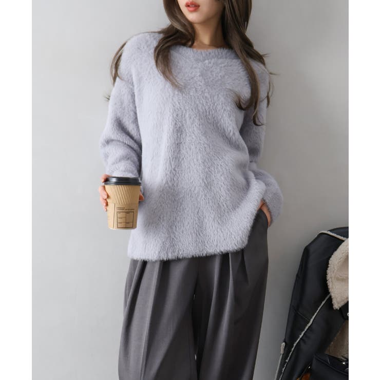 シャギービックニット | SpRay | 詳細画像3 