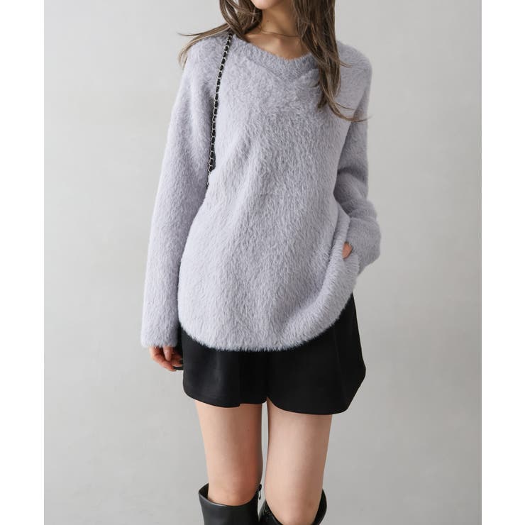 シャギービックニット | SpRay | 詳細画像8 