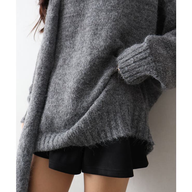 マフラー付BIGニット | SpRay | 詳細画像11 