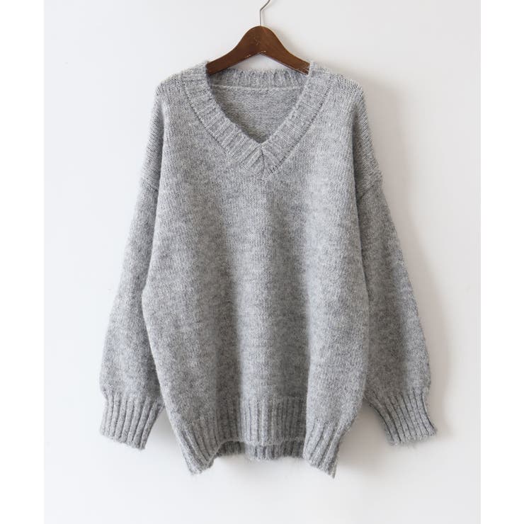 マフラー付BIGニット | SpRay | 詳細画像35 