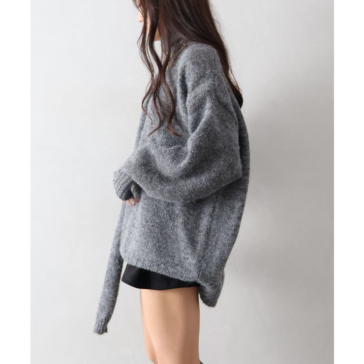 マフラー付BIGニット | SpRay | 詳細画像7 