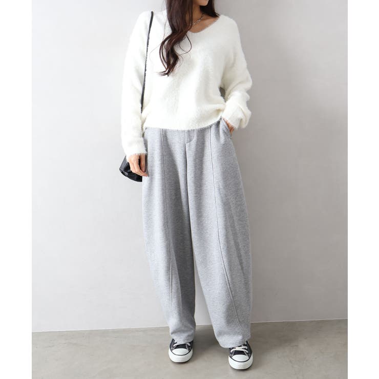 シャギーVネックニット | SpRay | 詳細画像17 