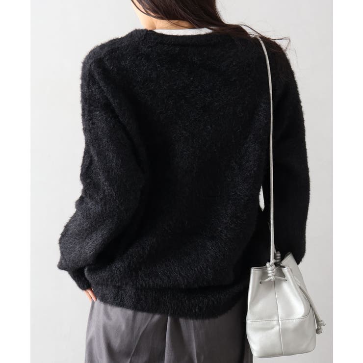 シャギーVネックニット | SpRay | 詳細画像25 