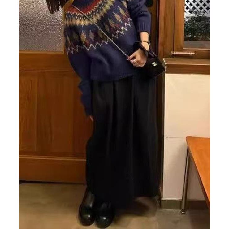 求心柄ニットトップス | SpRay | 詳細画像4 