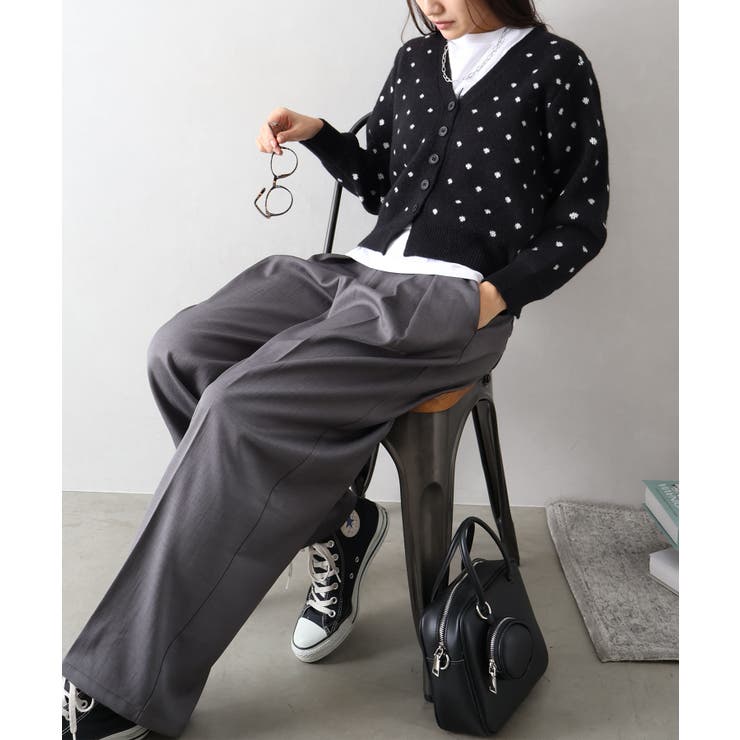 ドットVニットカーディガン | SpRay | 詳細画像20 