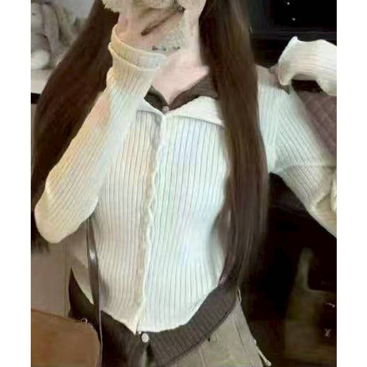 リブニットレイヤードトップス | SpRay | 詳細画像26 