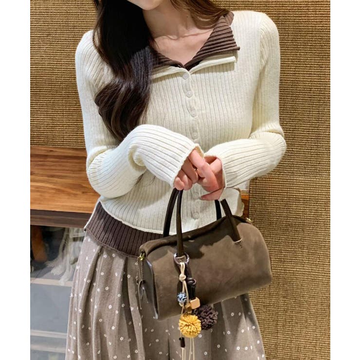 リブニットレイヤードトップス | SpRay | 詳細画像31 