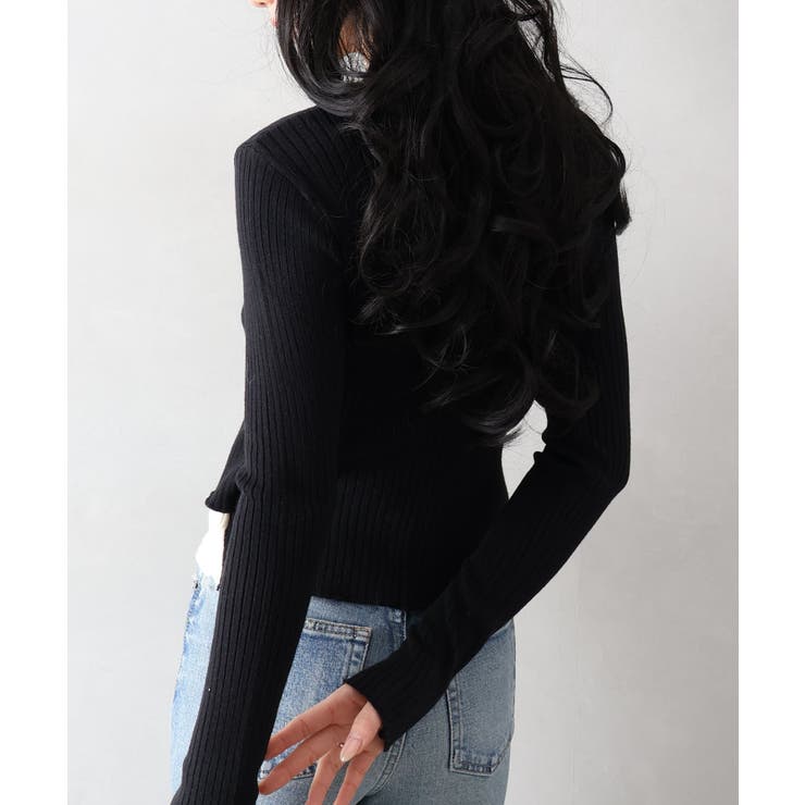 リブニットレイヤードトップス | SpRay | 詳細画像48 