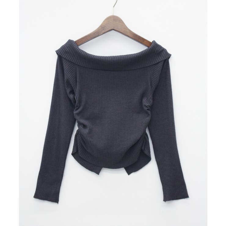 襟付きオフショルニット | SpRay | 詳細画像47 