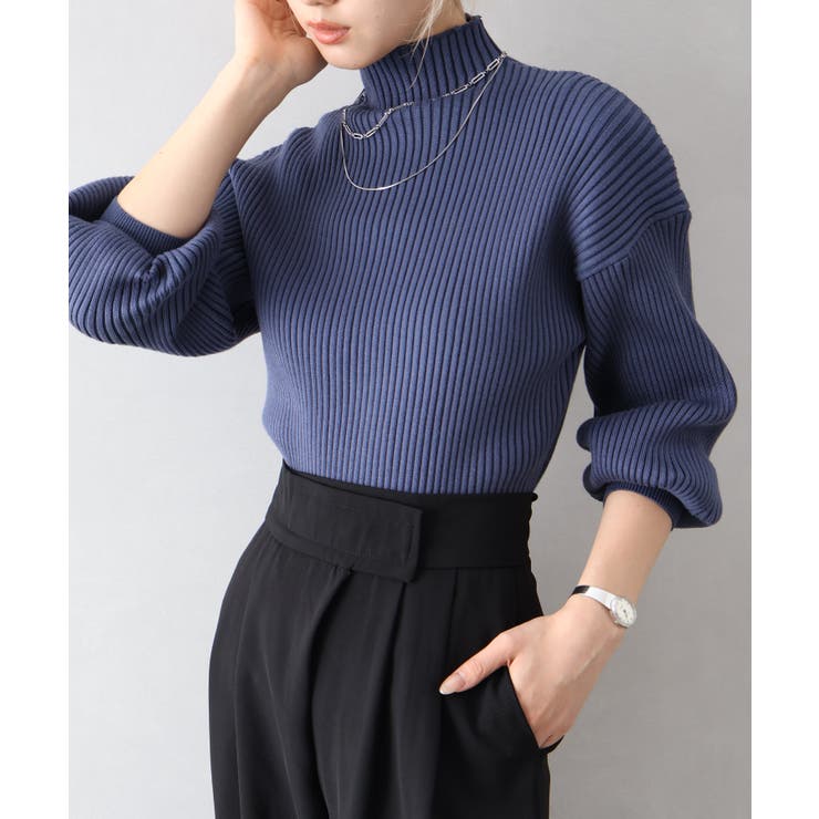 ボリューム袖ボトルネックニット | SpRay | 詳細画像39 