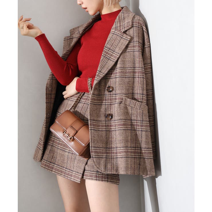 リブプチハイネックニット | SpRay | 詳細画像10 