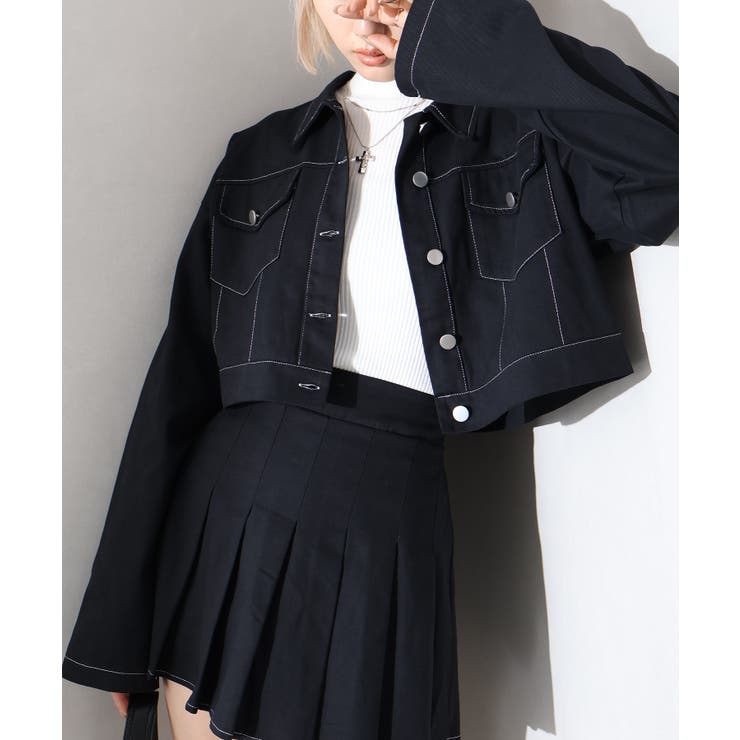 リブプチハイネックニット | SpRay | 詳細画像15 