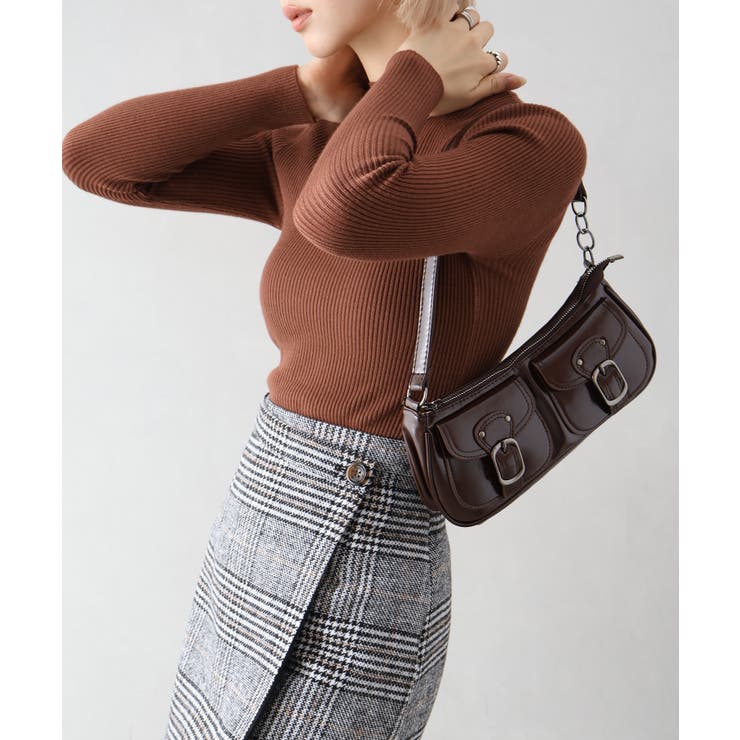 リブプチハイネックニット | SpRay | 詳細画像23 