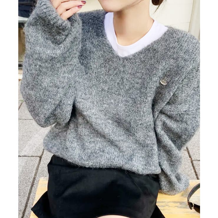 プレート付きニット | SpRay | 詳細画像4 