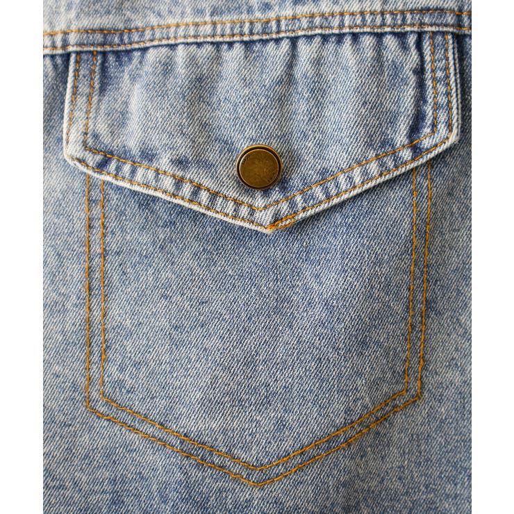 デニム切替ニットカーディガン | SpRay | 詳細画像55 