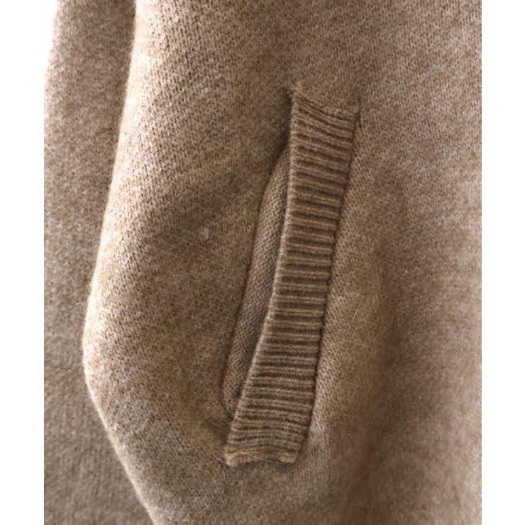 ファー付ニットロングジップパーカー | SpRay | 詳細画像43 