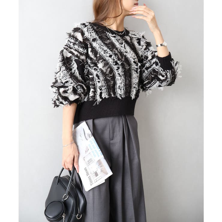 フリンジニット | SpRay | 詳細画像9 